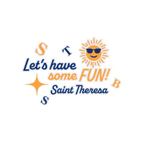 Santa Teresa Fun Sticker by Saint Theresa Bilingual School