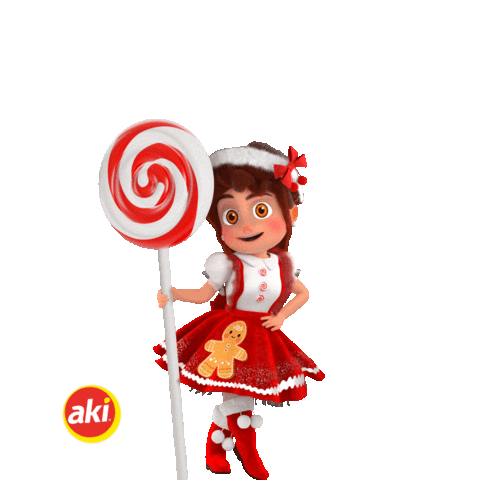 Christmas Aki Sticker by Súper Akí