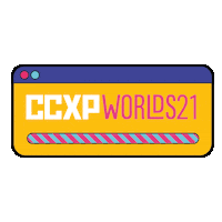ccxp_oficial ccxp ccxpworlds ccxpworlds21 Sticker