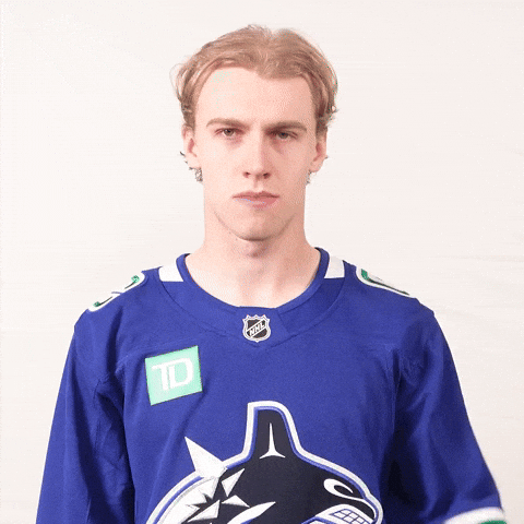 Sport Hair GIF by Vancouver Canucks