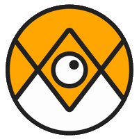 Ojo Sticker by mi Posicionamiento Web