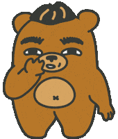 Tell Small Talk Sticker by maludbear