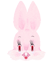 Bunny Sticker by Lambchen