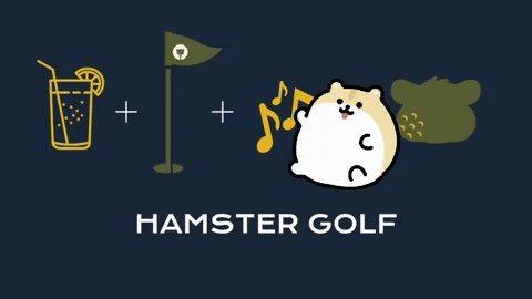 Hamstergolf giphyattribution GIF