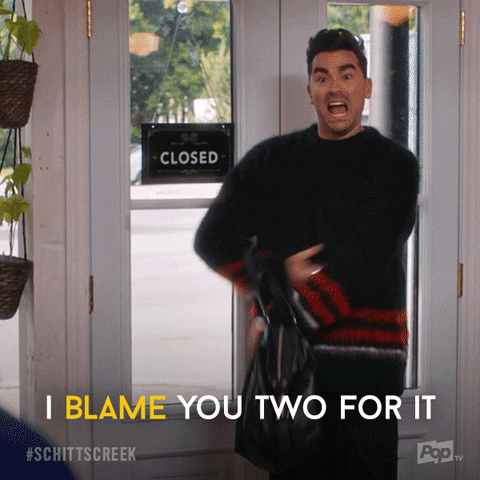 Pop Tv Shame GIF by Schitt's Creek