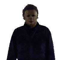 Staring Michael Myers Sticker by Halloween