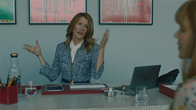 Frustrated Laura Dern GIF by Big Little Lies