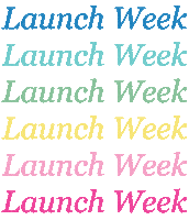 Launch Week Sticker by Simplified