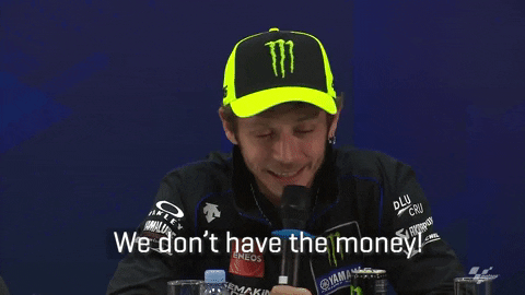 Help Me Im Poor Pay Day GIF by MotoGP