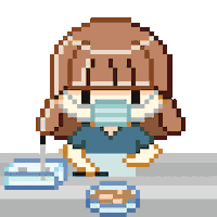 Pixel Writing Sticker
