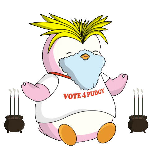 Breathe In The Zone Sticker by Pudgy Penguins