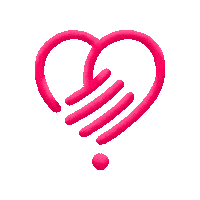 ichbinisabel heart logo illustration health Sticker