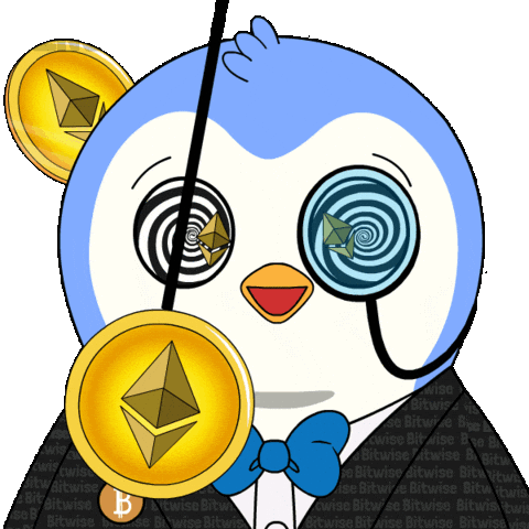 Invest Capital Markets Sticker by Pudgy Penguins