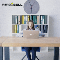 Ringthebellsoftware work tired office working GIF