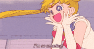 Happy Sailor Moon GIF