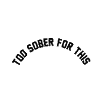 Drunk Sticker by LULUSIMONSTUDIO