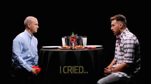 Travis Kelce Hot Ones GIF by First We Feast: Hot Ones