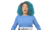 hair wow Sticker by Salon Line