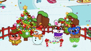 Christmas Snowman GIF by Tiny Minies