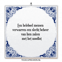 Nl Spreuk GIF by Tegelspreuken.nl
