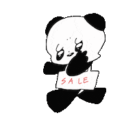 Sale Panda Sticker by happy mechan