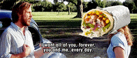 Hungry Ryan Gosling GIF