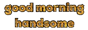 Good Morning Handsome Sticker by Alissandra