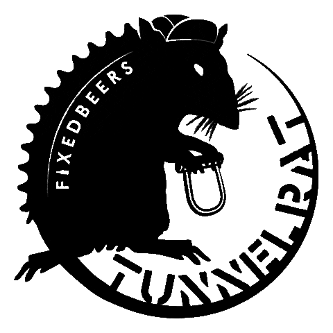 Tunnel Rat Race Sticker by Fixed Beers