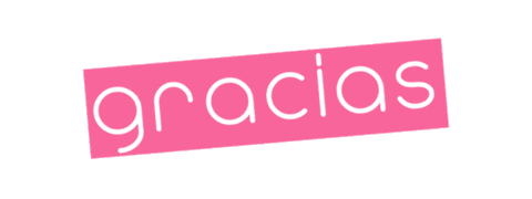 Gracias Thank You Sticker by Xavier de Lame