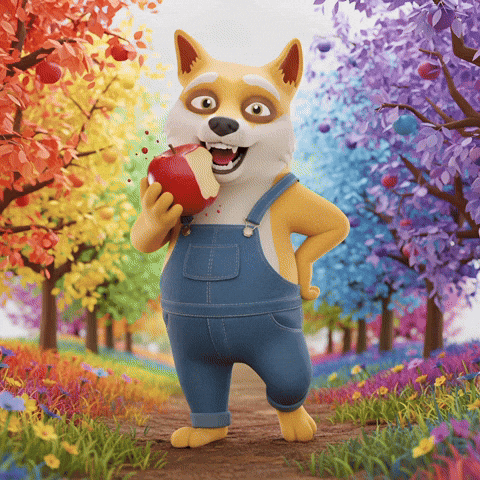 Happy Digital Art GIF by Doge Pound