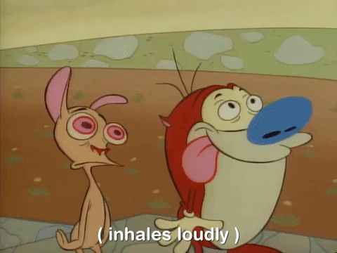 ren and stimpy nicksplat GIF