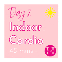 Day 2 Workout Sticker by Belle Hutt