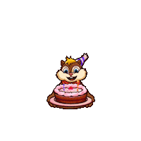 SimbaCereal happy birthday mascot hbd cereal Sticker