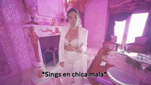 fabiolanavarretelpez giphygifmaker nicki minaj karol g tusa GIF