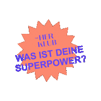 Power Superpower Sticker by The HER KLUB