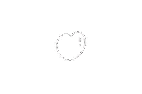 Heart 愛 Sticker