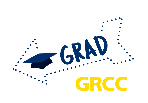 Grand Rapids Graduation Sticker by Grand Rapids Community College