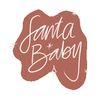 Santa Baby Christmas Sticker