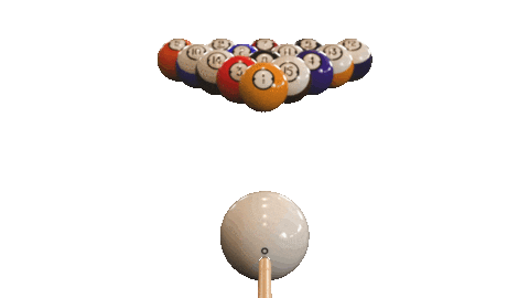 Pool Game Sticker by HostNetDirect