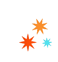 Stars Sparkles Sticker by Rise Cycle Co