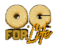 thug life donut Sticker