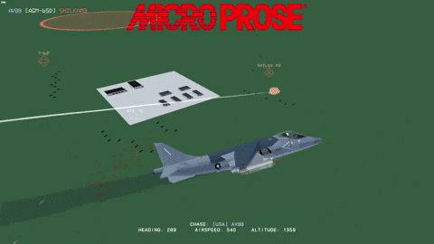 Av-8B Simulation GIF by MicroProse