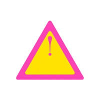 warning ana mena Sticker by Sony Music Spain