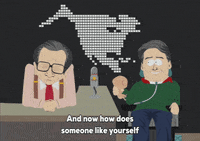 talk show wheelchair GIF by South Park 
