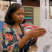 Working Sewing Machine GIF by The Great British Sewing Bee