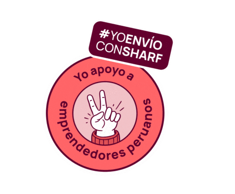 holasharf giphyupload paz mano emprendedores Sticker
