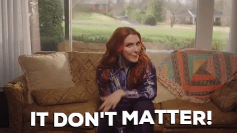 cayleehammack giphygifmaker whatever so what psh GIF