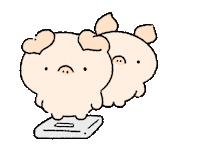 Pig Piggy Sticker by BREAD TREE