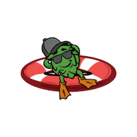 Floaty Sticker by avnge brewing