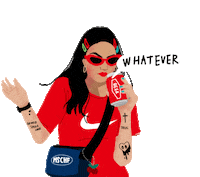 Happy Girl Sticker by geun